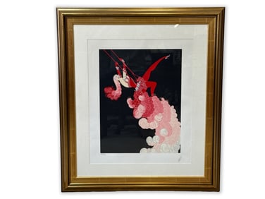 Erté Pencil-Signed and Numbered Serigraph