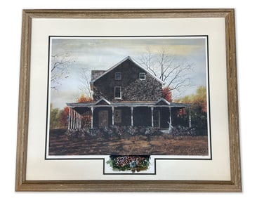 Paul Scarborough Lithograph: Impatiens