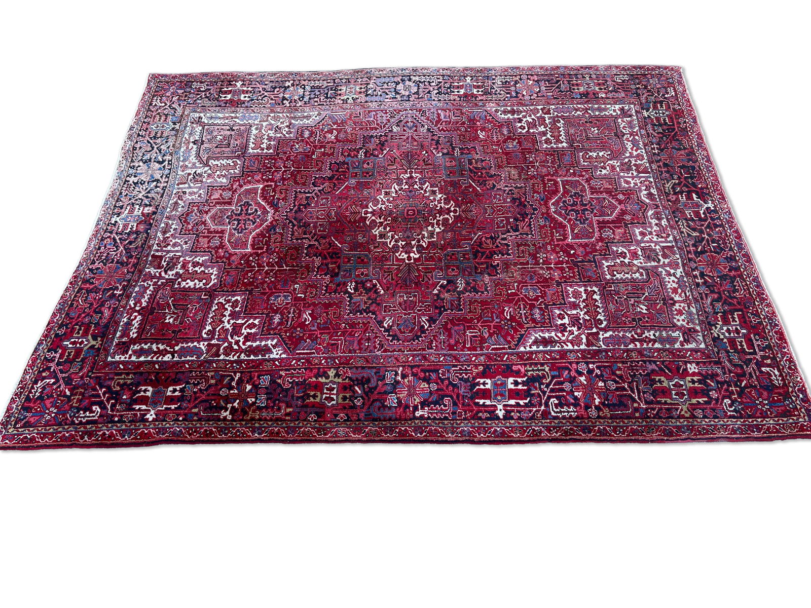 Persian Heriz Carpet, 10ft 2in x 13ft 2in (1 of 9)