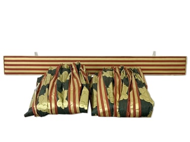 Fine Set of Draperies and Valence