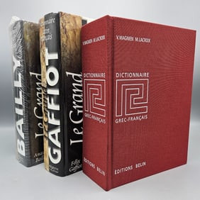 Classics - French Greek & Latin Dictionaries