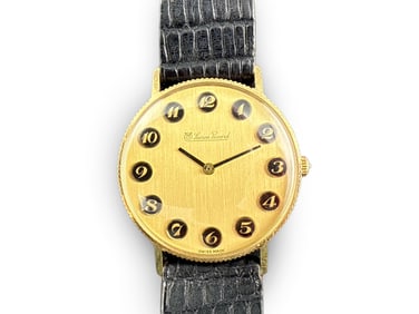 Lucien Picard 14K Yellow Gold Watch