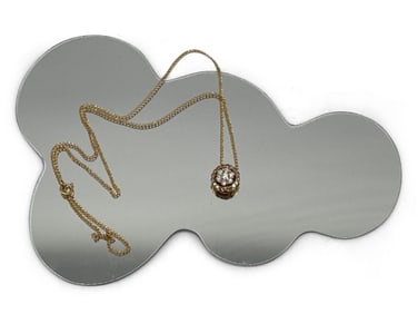 Yellow Gold Diamond Pendant on Chain Necklace