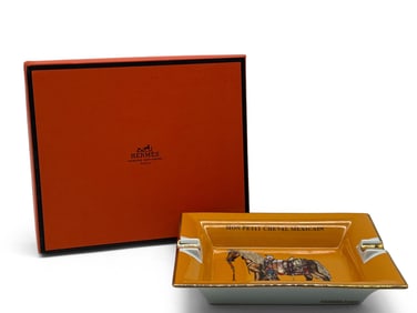 Marked Hermes Mon Petit Cheval Mexican Ash Tray