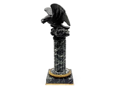 French Napoleon III Bronze Eagle Porte Montre