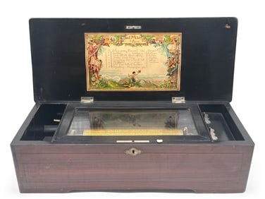 Swiss Cylinder Music Box