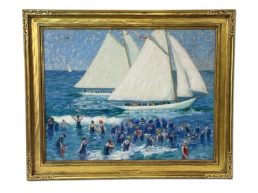 Helen M. Taylor Oil on Canvas. Competition