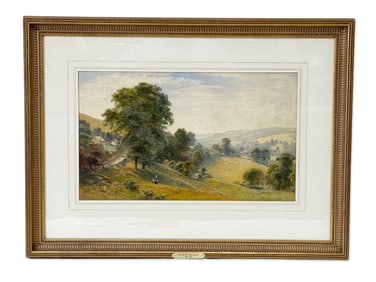 R.A.K. Marshall Watercolor. Landscape