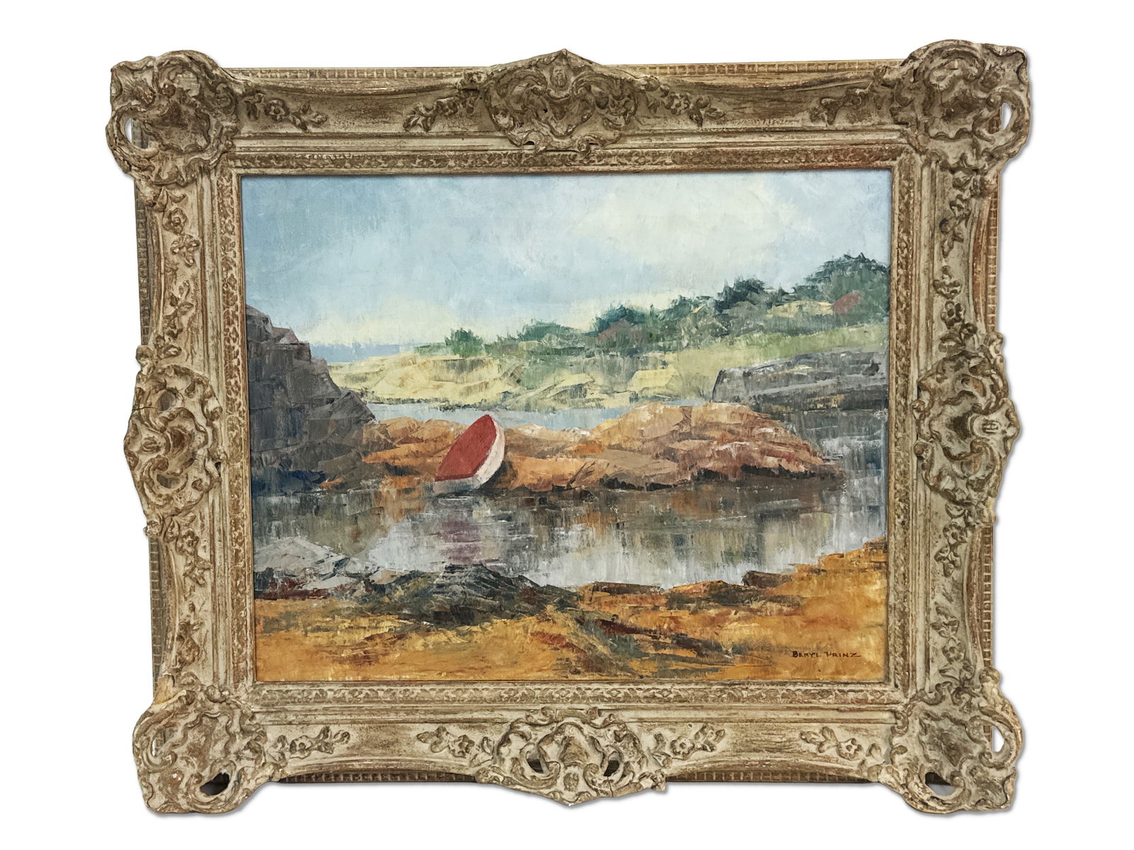 Beryl Prinz. Oil/Board. Landscape. (1 of 6)