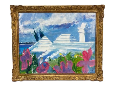 Peter Rudolph. Oil/Canvas. Bermuda.