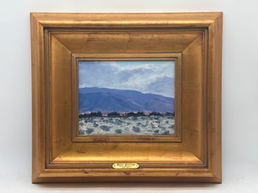 Chet Bittner. Oil/Board. Palm Springs.