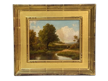 Robert Fenson. Oil/Canvas. Landscape.