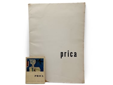 Zlatko Prica. 8 Lithographs and Signed Book.