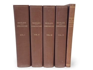 Thomas Johnes. 5 Vols Chronicles and Memoirs.