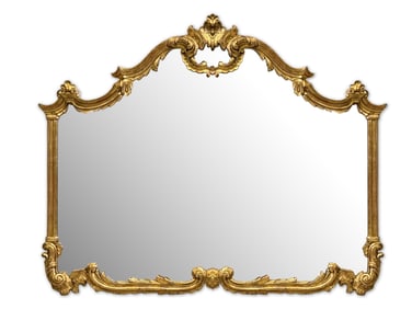 La Barge Italian Giltwood Wall Mirror
