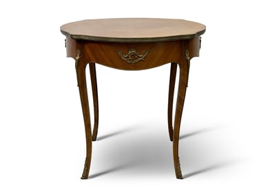 French Louis XV Style Parquetry Stand