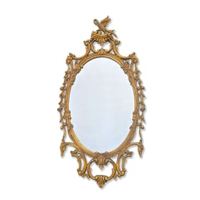 Rococo Style Giltwood Wall Mirror