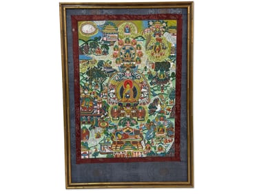 Tibetan Thai Thangka Painting