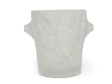 Lalique Crystal Ganymede Ice Bucket