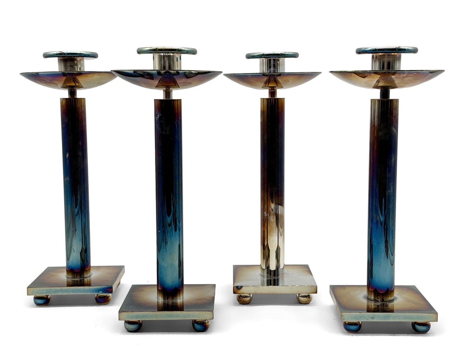 Four Richard Meier for Swid Powell Candlesticks (1 of 5)