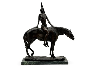 Charles Henry Humphriss Bronze. The Warrior