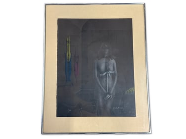 Paul Wunderlich. Untitled Lithograph