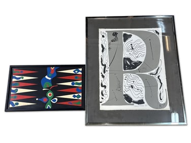 Sam Maitin. Two Works