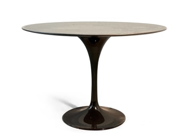 Modernist Marble Top Tulip Dining Table
