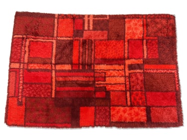 Rya Mid-Century Modern Shag Rug