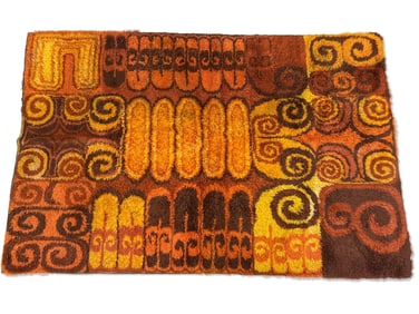 Rya Mid-Century Modern Shag Rug