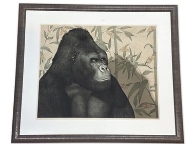 Tom Palmore. Serigraph. Kiki Gorilla.