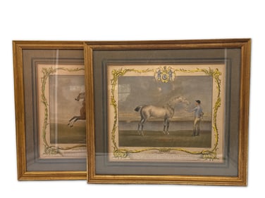 After Seymour Delin Equestrian Engravings