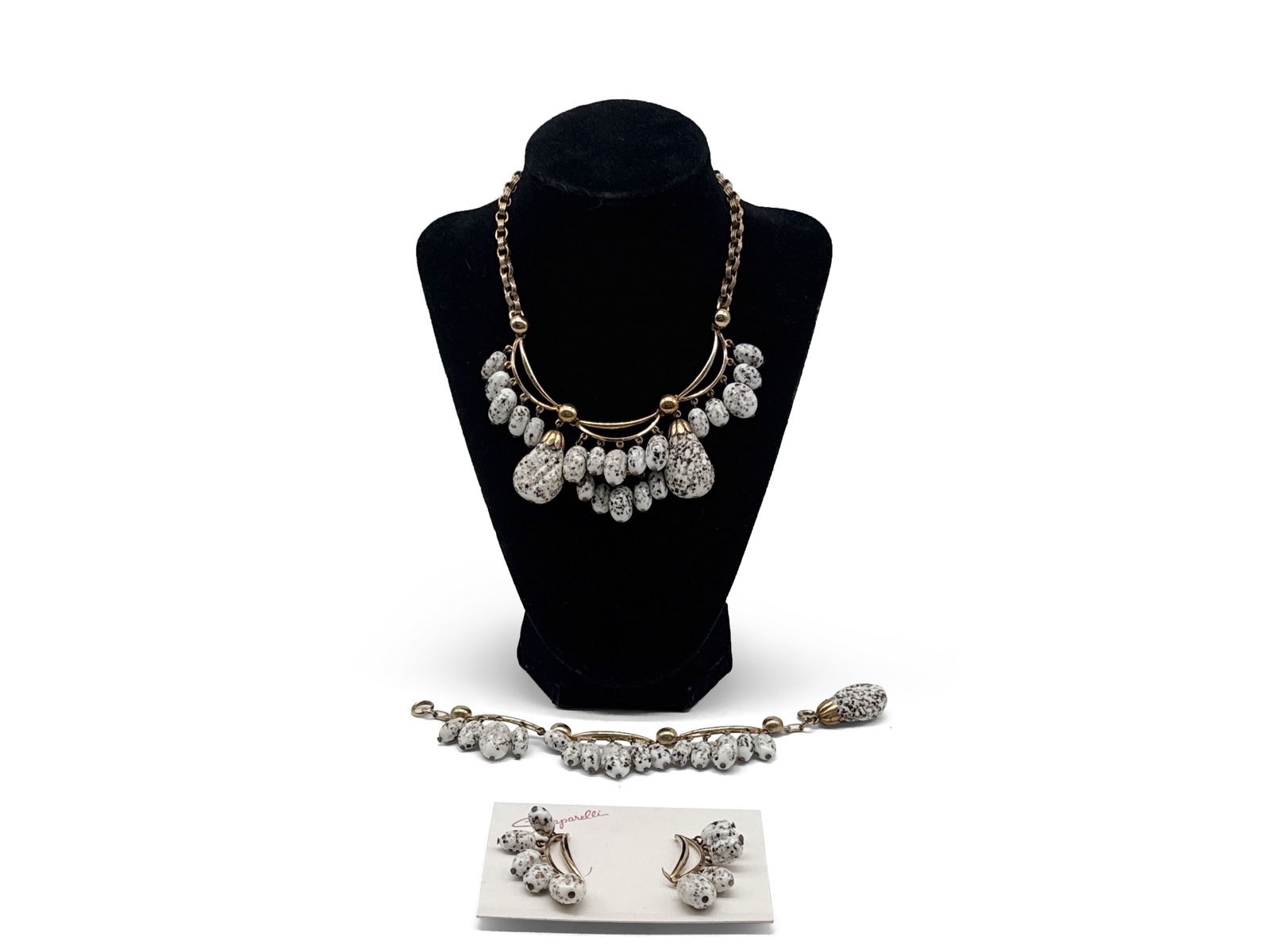 Schiaparelli 3 Piece Costume Jewelry Set (1 of 5)