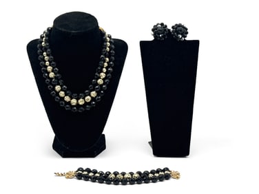 3 Piece Schiaparelli Costume Jewelry Set
