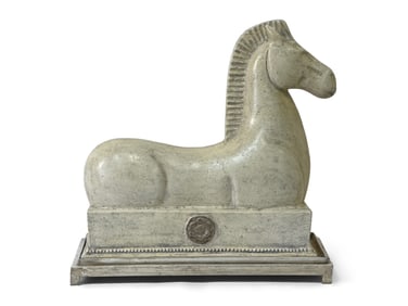Montaage Modernist Horse Sculpture