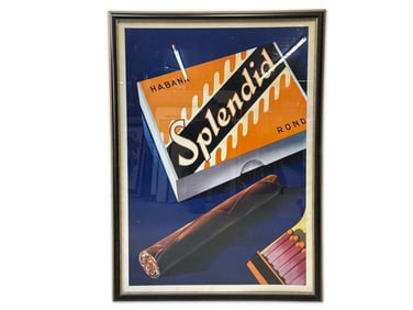 Large Splendid, Habana, Cigars Poster