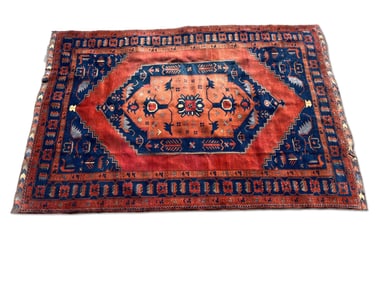 Turkish Area Carpet, 6ft 4in x 9ft 4in