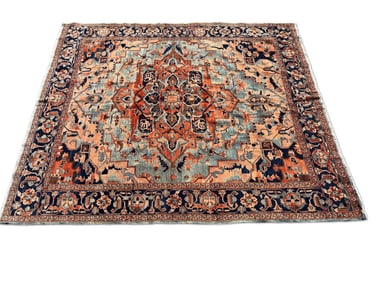 Serapi Heriz Room Size Carpet, 8ft 9in x 10ft 4in