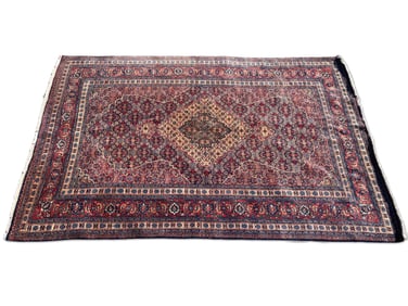 Persian Room Size Carpet, 6ft 8in x 10ft 4in