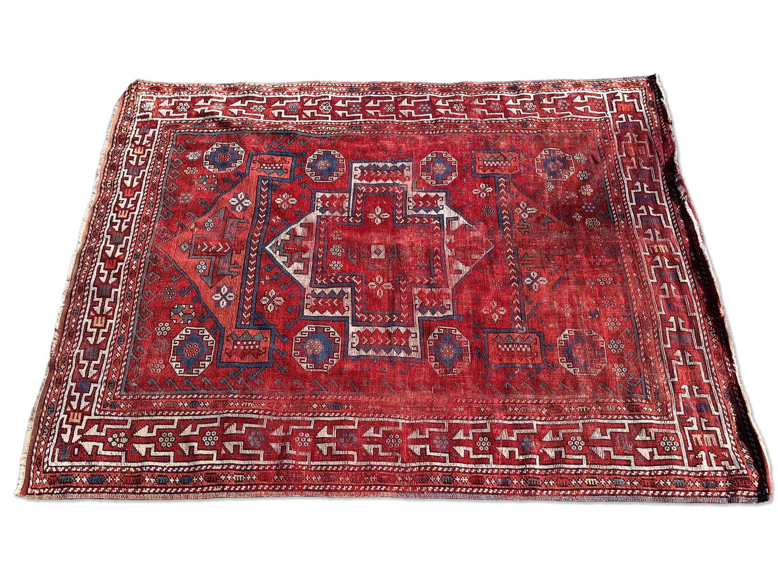 Caucasian Area Carpet, 8ft x 6ft 4in (1 of 7)