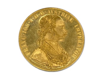 Austrian 1915 4-Ducat Gold Coin