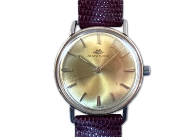 Movado 14K Yellow Gold Wristwatch