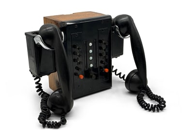 1930s NYSE Trading Floor Telephone