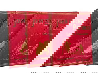 Three Vols. of John Leech's Pictures of Life and Character