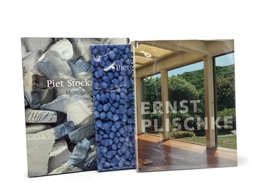 Three Piet Stockmans and Ernest Plischke Design Books