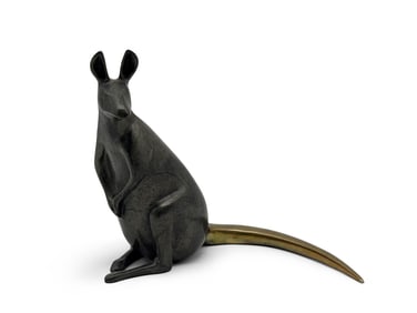 Loet Vanderveen. Kangaroo Bronze Sculpture.