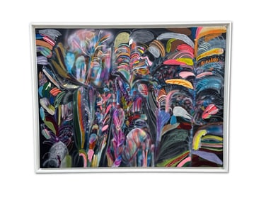 Sarah Giannobile Acrylic/Canvas: Crystal City II