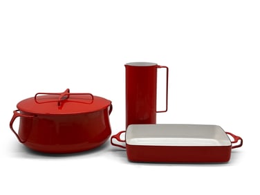 Three Pieces of Dansk Kobenstyle Cookware