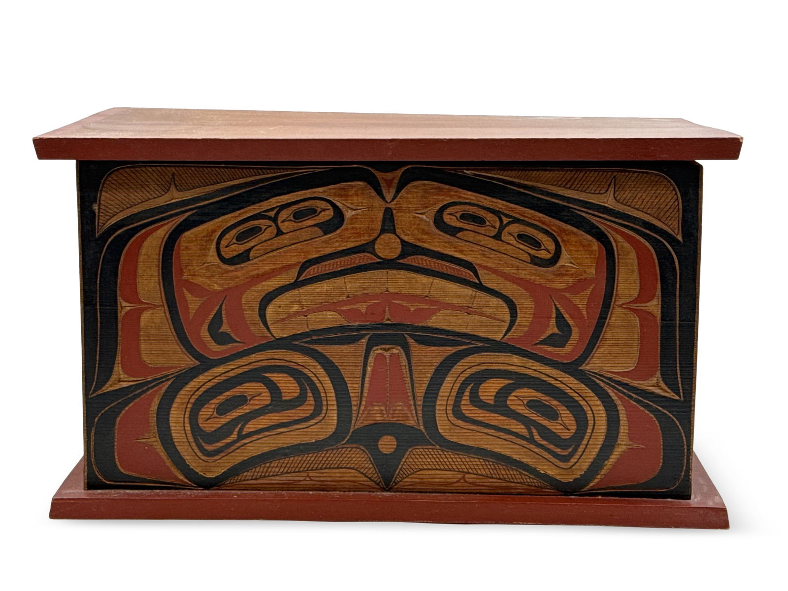Joe Johnny Northwest Coast Carved Box (1 of 6)