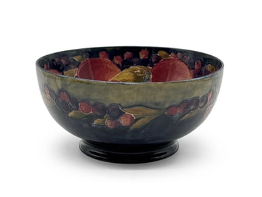 Moorcroft Pomegranate Pedestal Bowl